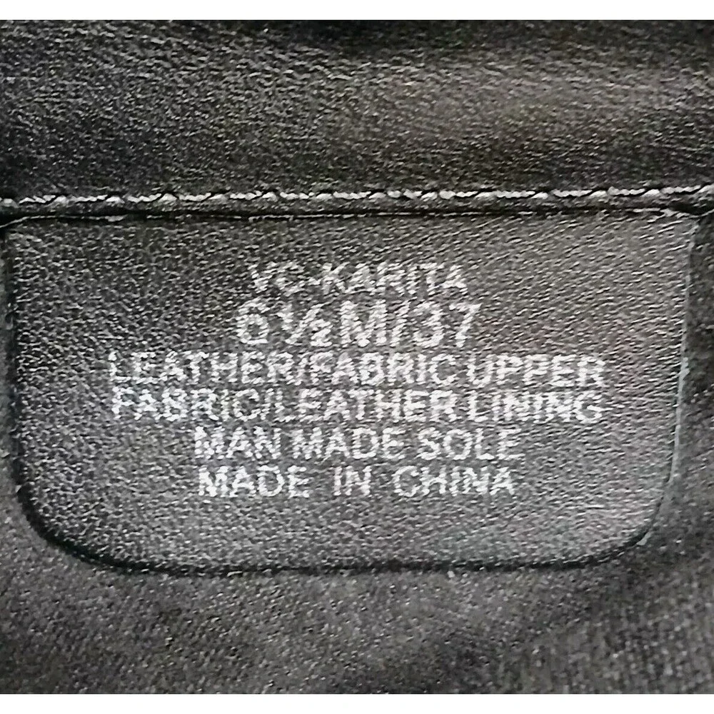 Vince Camuto Sz 6.5 Karita Over the Knee Black Leather/Stretch Riding Boots EUC